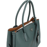 Prada Leather Daino Vitello Handbag