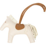 Hermès Bicolor Leather Rodeo Pendant
