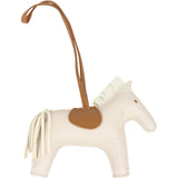 Hermès Bicolor Leather Rodeo Pendant