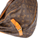 Louis Vuitton Canvas Monogram Saumur 35 Crossbody Bag