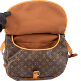 Louis Vuitton Canvas Monogram Saumur 35 Crossbody Bag