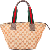 Gucci GG Web Monogram Handbag