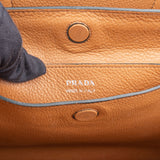 Prada Leather Daino Vitello Handbag