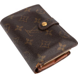 Louis Vuitton Canvas Monogram Compact Clip Wallet