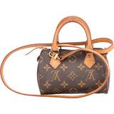 Louis Vuitton Canvas Monogram Mini Speedy Handbag