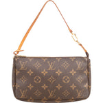 Louis Vuitton Canvas Monogram Pochette Accessoire Handbag - vintageandkickz