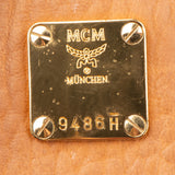 MCM Visetos Monogram Aren Mini Handbag