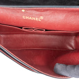 Chanel Quilted Lambskin 24K Gold Double Flap Crossbody Bag