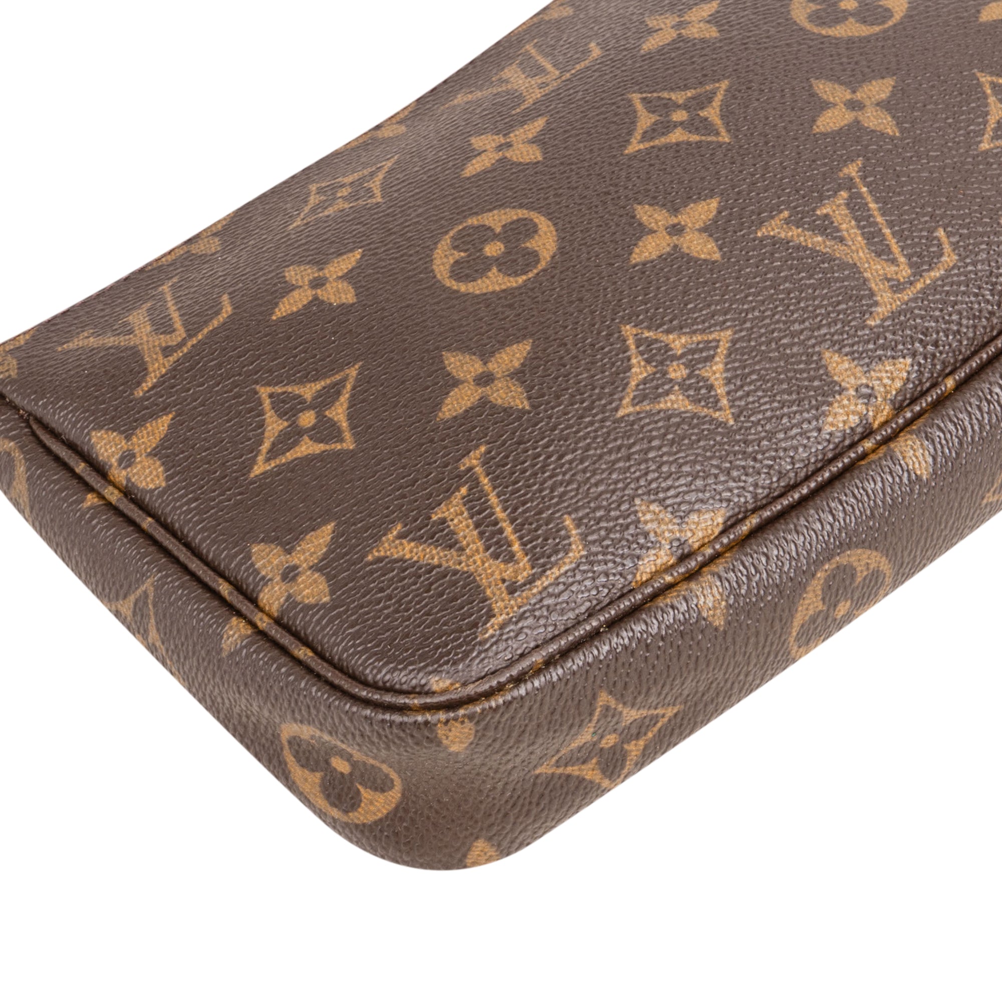 Louis Vuitton Canvas Monogram Pochette Accessoire Handbag - vintageandkickz