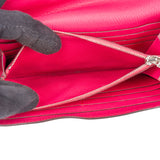 Hermès Rose Pourpre Chevre Leather Kelly Wallet