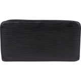 Louis Vuitton Noir Epi Leather Zippy Wallet