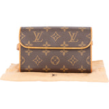 Louis Vuitton Canvas Monogram Twin Pochette Florentine Waistbag