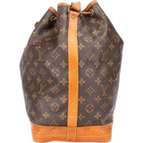 Louis Vuitton Canvas Monogram Sac Noe Grande Shoulder Bag
