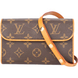 Louis Vuitton Canvas Monogram Twin Pochette Florentine Waistbag