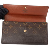 Louis Vuitton Canvas Monogram Sarah Wallet