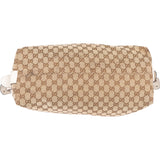 Gucci GG Monogram Heavy Bamboo Handbag