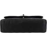 Chanel Quilted Lambskin Palladium Small Double Flap Crossbody Bag