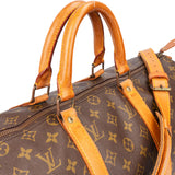 Louis Vuitton Canvas Monogram Keepall 50 Bandouliere
