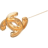 Chanel Golden CC Brooch