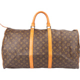 Louis Vuitton Canvas Monogram Keepall 55