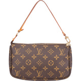 Louis Vuitton Canvas Monogram Pochette Accessoire Handbag