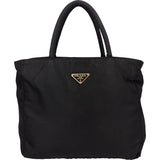 Prada Black Nylon Triangle Handbag