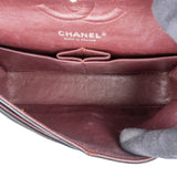Chanel Quilted Lambskin Palladium Small Double Flap Crossbody Bag