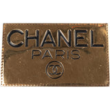 Chane Golden Paris Plate Brooch