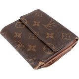 Louis Vuitton Canvas Monogram Elise Wallet