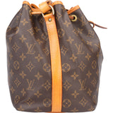 Louis Vuitton Canvas Monogram Sac Noe Petit Shoulder Bag