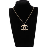 Chanel Golden Feather CC Necklace