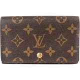 Louis Vuitton Canvas Monogram Tresor Wallet