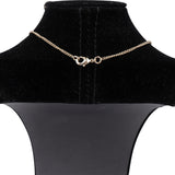 Chanel Golden Feather CC Necklace
