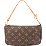 Louis Vuitton Canvas Monogram Pochette Accessoire Handbag