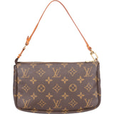 Louis Vuitton Canvas Monogram Pochette Accessoire Handbag