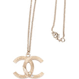 Chanel Golden Feather CC Necklace
