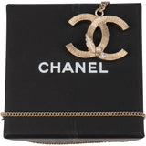 Chanel Golden Feather CC Necklace