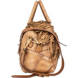 Prada Cervo Patch Leather Rodeo Handbag