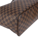 Louis Vuitton Damier Ebene Monogram Neverfull MM Shopper Handbag