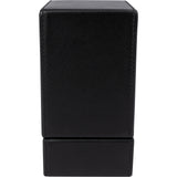 Prada Black Saffiano Leather Triangle Etui