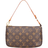 Louis Vuitton Canvas Monogram Pochette Accessoire Handbag