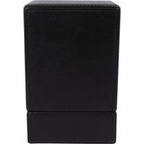 Prada Black Saffiano Leather Triangle Etui