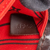 Louis Vuitton Damier Ebene Monogram Neverfull MM Shopper Handbag