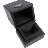 Prada Black Saffiano Leather Triangle Etui