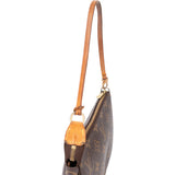 Louis Vuitton Canvas Monogram Pochette Accessoire Handbag