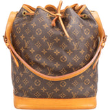 Louis Vuitton Canvas Monogram Sac Noe Grande Shoulder Bag