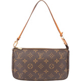 Louis Vuitton Canvas Monogram Pochette Accessoire Handbag