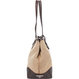 Prada Jacquard Triangle Shoulder Bag