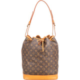 Louis Vuitton Canvas Monogram Sac Noe Grande Shoulder Bag