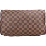 Louis Vuitton Damier Ebene Monogram Speedy 30 Handbag